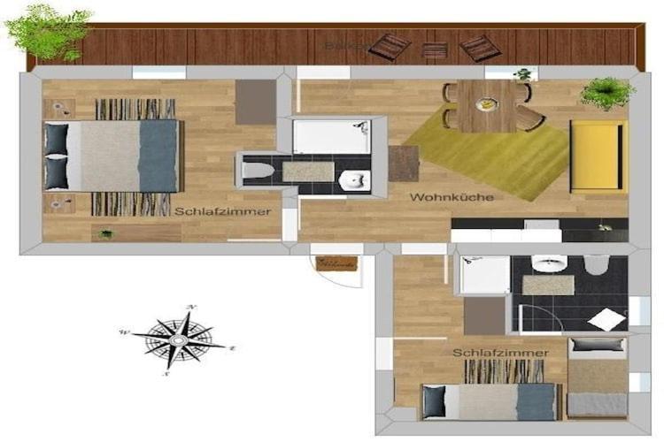 Flat In Krimml With A Balcony Exterior foto